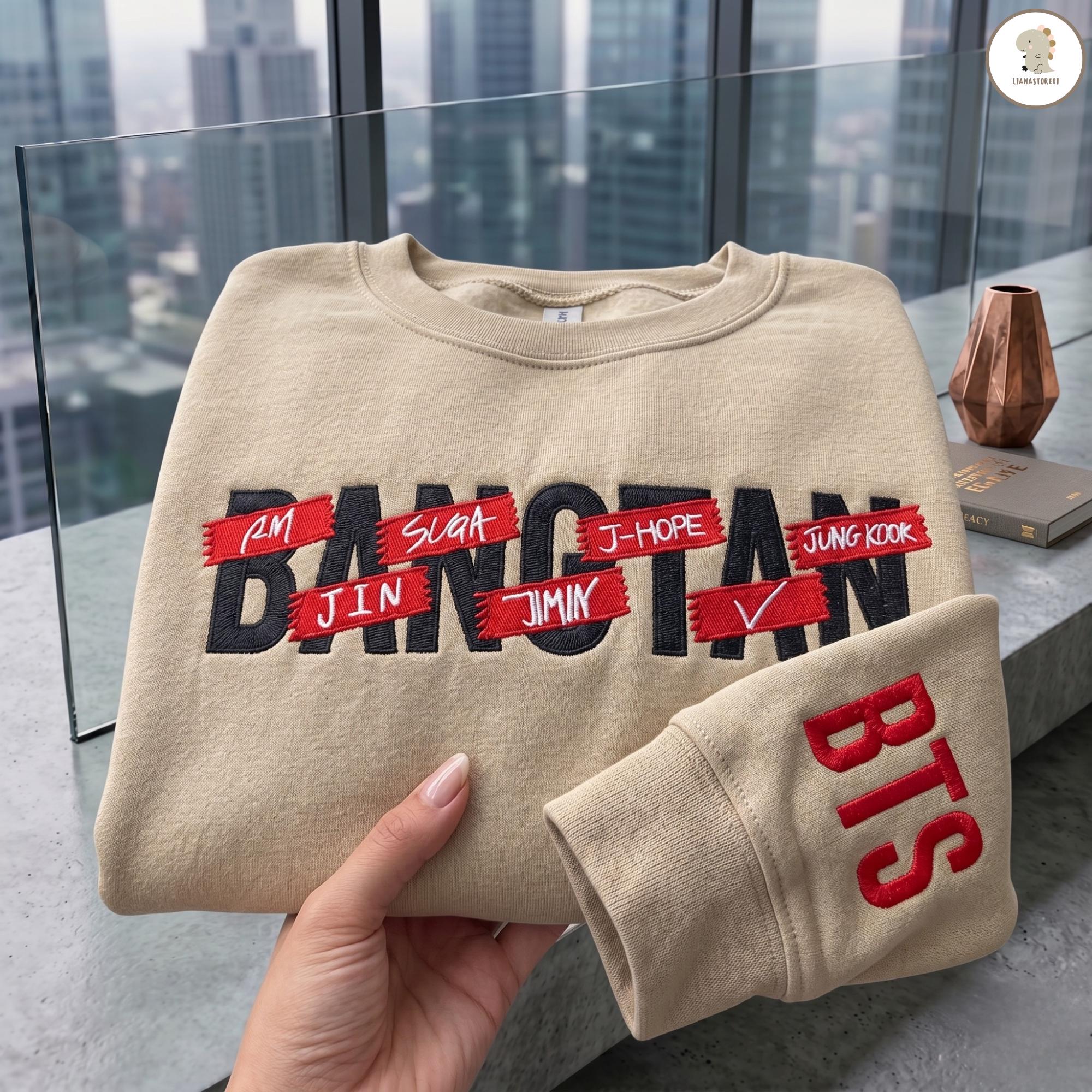 Bts グッズ スウェットシャツ - Etsy 日本