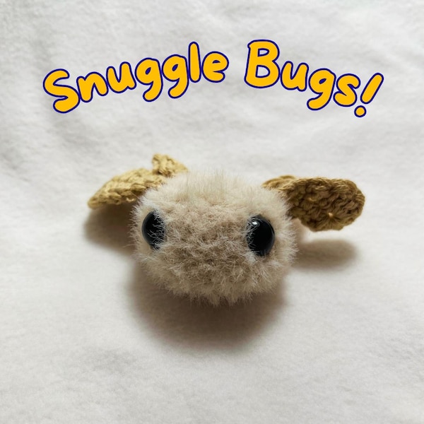 Snuggle bug • cute comforting plush • soft fidget • anxiety reducing comfort toy • customizable stuffed animal