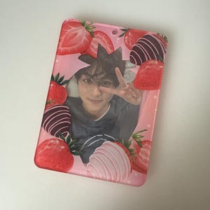 Jungwon acrylic photocard holder