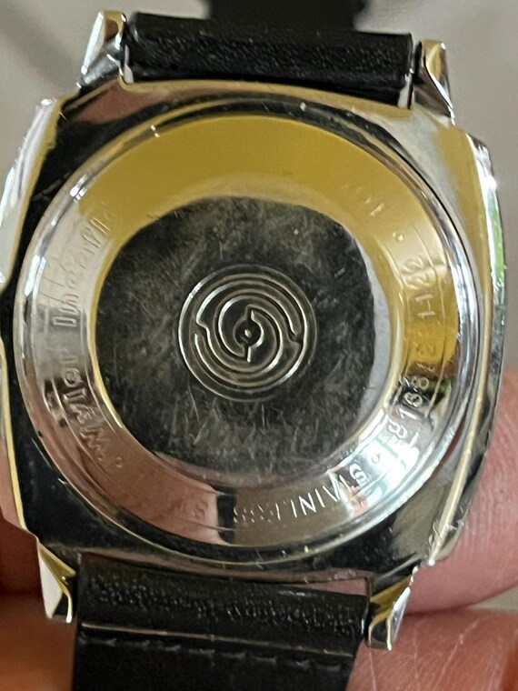 Wyler Incaflex Automatic Dynawind date sq Stainle… - image 3