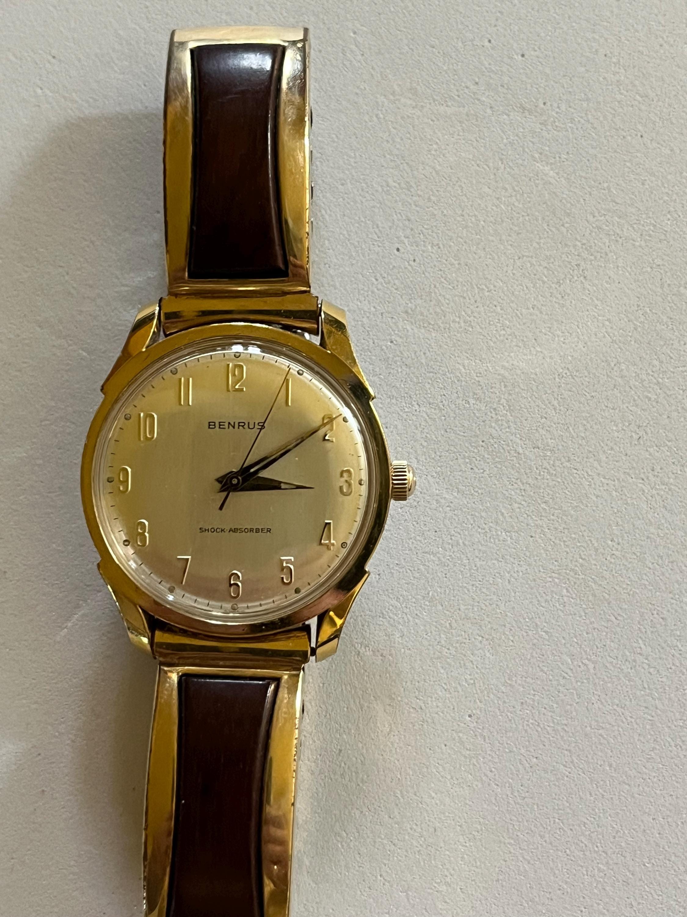 Reloj de oro 20 micrones México
