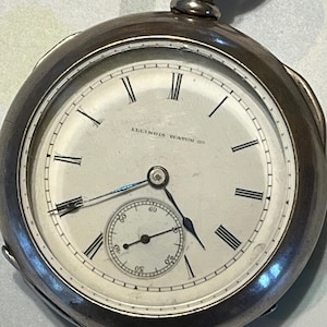 Taschenuhr 1900er Jahre Münze Silber 1900er