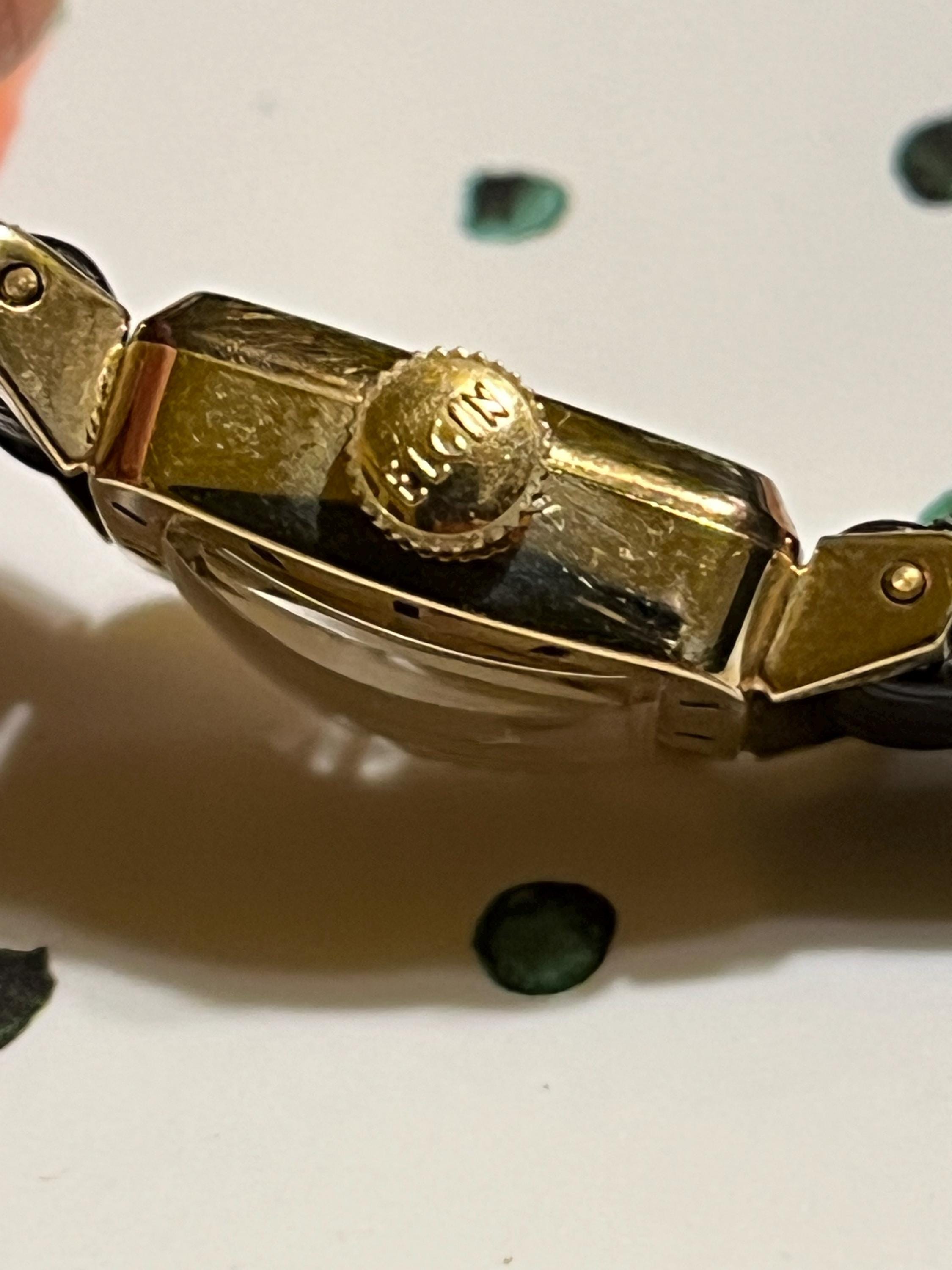 Vintage Elgin Ladies Watch Cal 547 16 Jewel 10K Gold Filled Runs Mid Century Vintage Elgin 10K Gold Filled Ladies Wrist Watch - Etsy main image 2