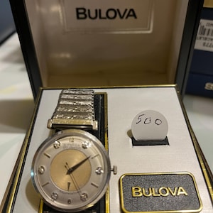 Bulova Mystery Dial Self Winding mans watch 23 jls
