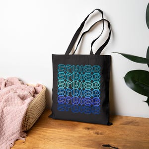 Blue Cruise Stylish Cotton Canvas Tote Bag, Eco-Friendly Shopping Bag, Beach Bag, Gift for Her, Reusable Grocery Bag