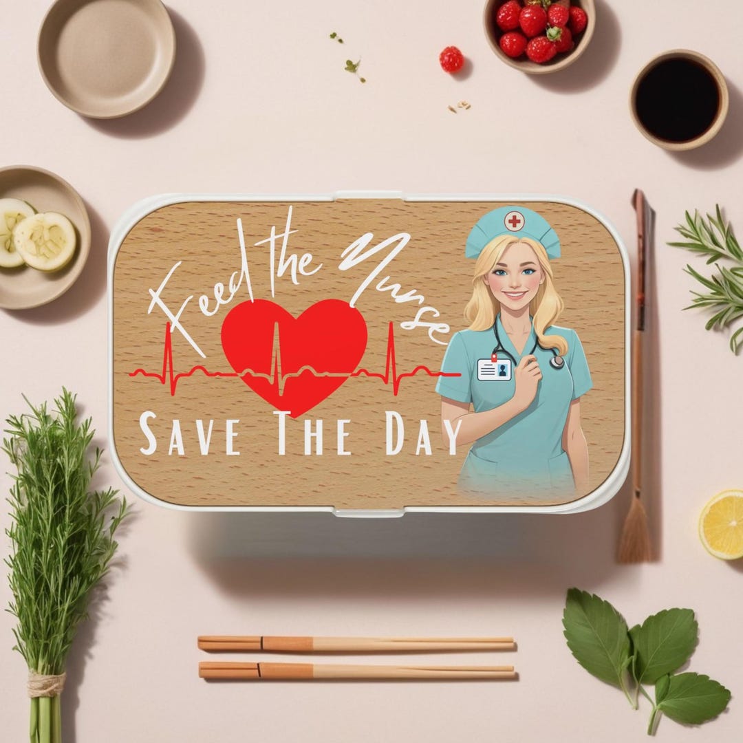 Nurse Bento Box, Work Cute Lunch Container for Lpn/rn/nurses, Feed the ...