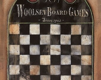 board game wall art