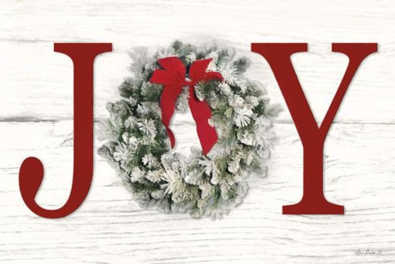 Joy Wood Sign Christmas Joy Wall Decorchristmas Wall Etsy