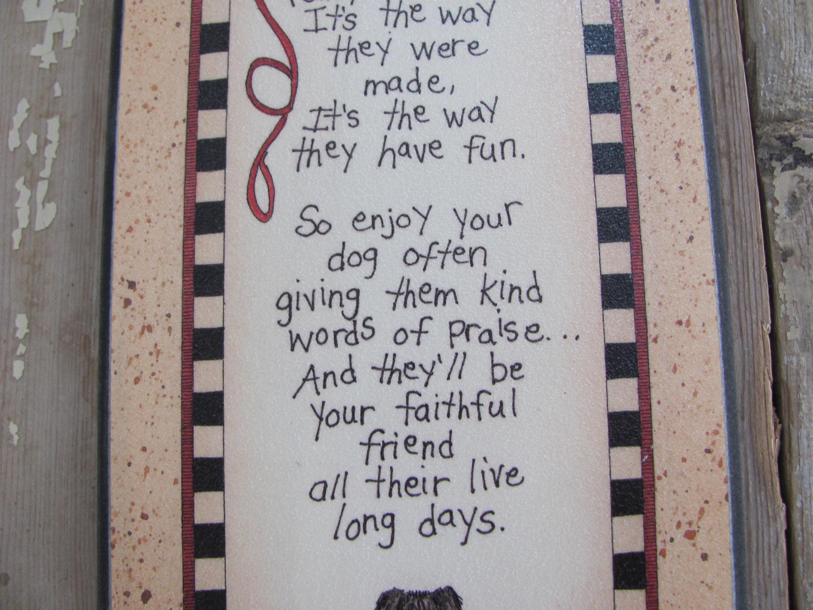 Dog Rules SignDog DecorPet SignsPet DecorWooden Art | Etsy