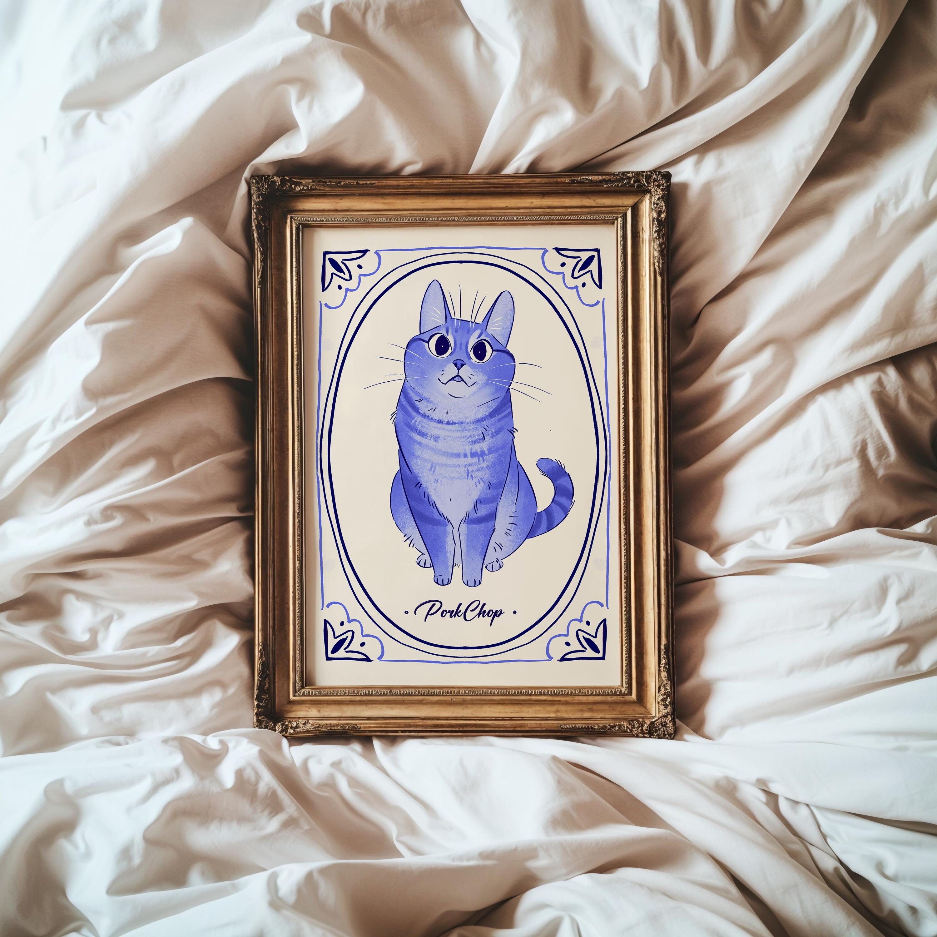 Gzhel Wall Art - Etsy