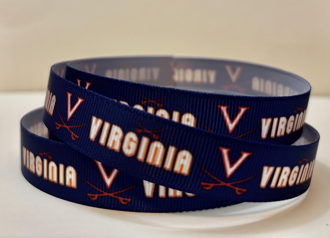 Uva Ribbons University of Virginia 5/8