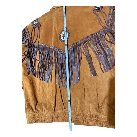 Vintage Men's Scully Suede Fringe Western Jacket Size 46 | Cowboy