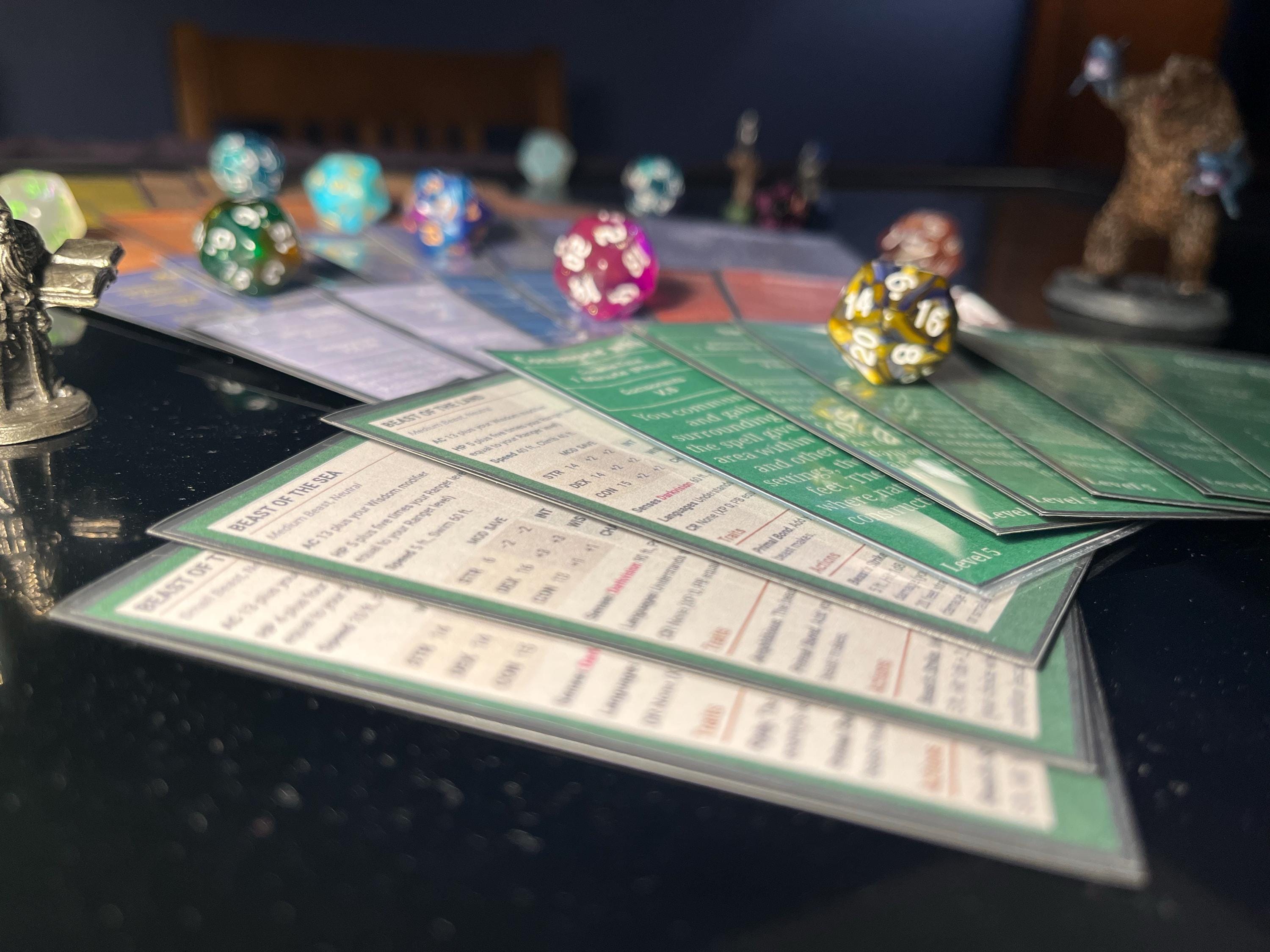 D&D Ranger Spell Cards 5.5e 2024 Players Handbook All Ranger Spells ...