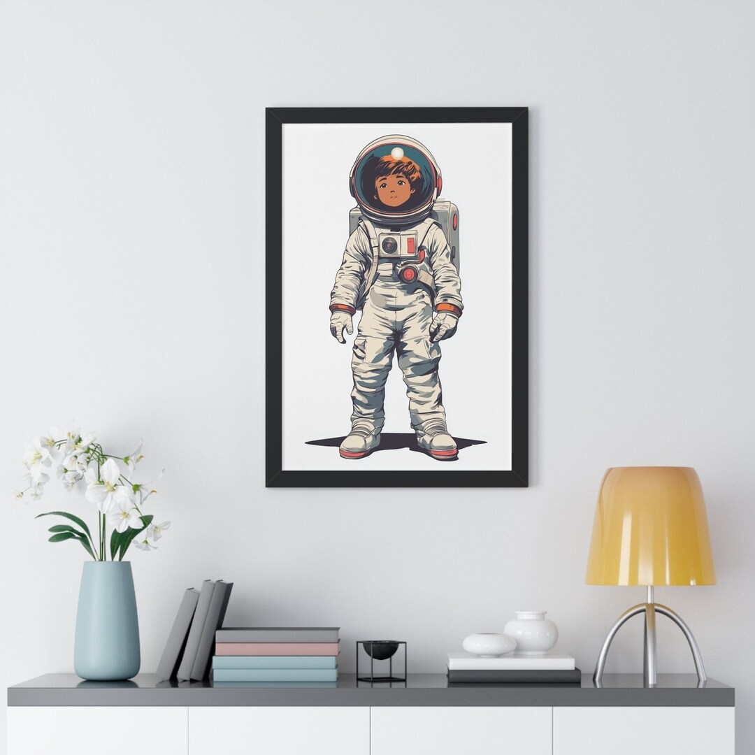 Astronaut Poster for Child's Room - Gift Idea for Kids - Kids Room ...