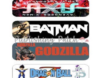 Individual Comic Book Divider Labels