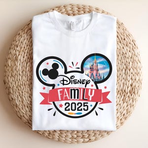 Disney Family Trip 2025 PNG, Magic Kingdom Vacation PNG, Castle Clipart, Best Day Ever Disney PNG Bundle, Mouse & Friends Png, Family Disney