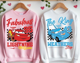 Cars Movie PNG: Lightning McQueen & Mater, Cricut Ready (Digital Download)