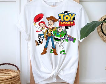Toy Story Cartoon PNG, Woody, Buzz, Jessie (Digital Download