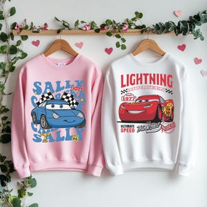 Lightning McQueen & Sally PNG, Cars png Bundle, Retro Cars Clipart, Cars Couple PNG, Cars Birthday Sublimation, Digital Download Instant PNG