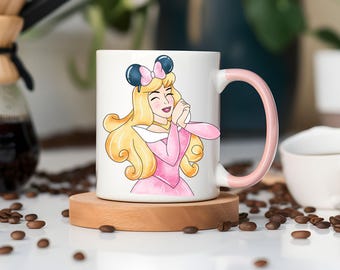Disney Princess Clipart Bundle, Hand Drawn Mouse Ears (PNG)