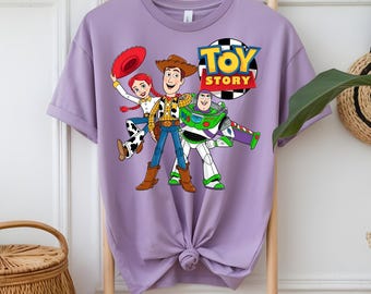 Toy Story PNG, Woody, Buzz, Jessie (digital nedladdning)