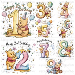 Set Body E Berretto Winnie The Pooh Per Neonato - Giallo, Taglia 6/9M, Regalo Baby Shower - 4