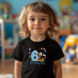 Mickey Birthday Boy Numbers PNG Bundle, 1st to 10th Birthday PNG, Disney Mickey Mouse Clipart, Sublimation for Kids Party, Mickey PNG