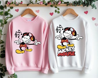 Mickey Mouse SVG PNG Bundle, Cartoon Clipart (Digital Download)