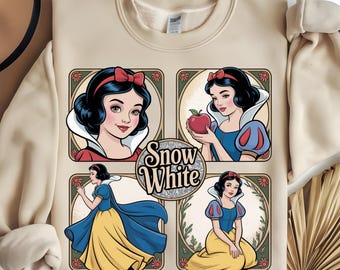 Snow White PNG, Princess Clipart Set
