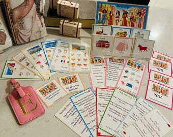 Girls Trip Savings Challenge | Itinerary & Destination Cards (PDF Download)