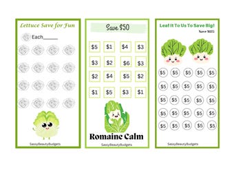 Sfide per risparmiare sulla mini lattuga - PDF stampabile