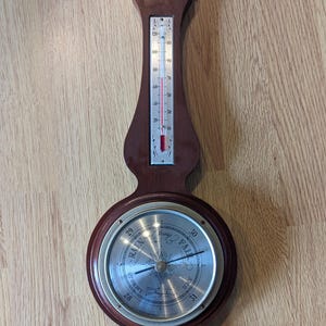 AirGuide Instrument Company Chicago Thermometer Barometer Hygrometer Vtg *READ
