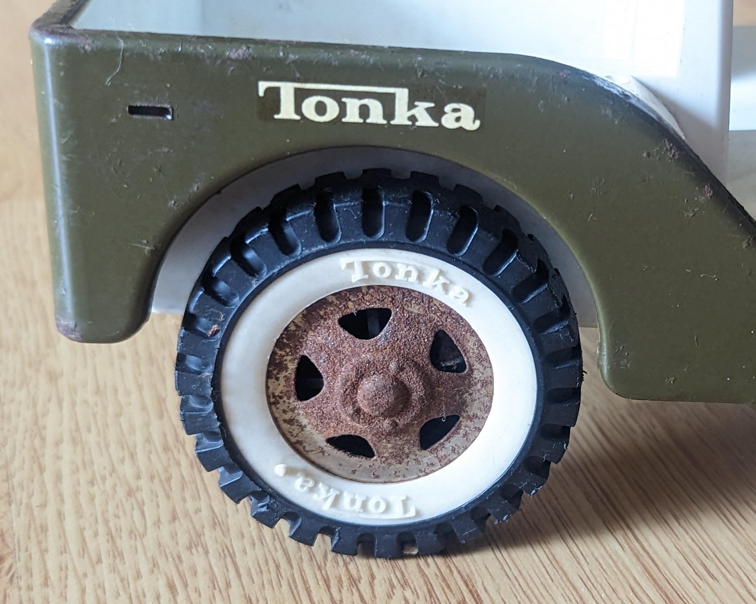 Tonka Military Army Toy Green Jeep G22431 Vintage Metal *READ - Etsy