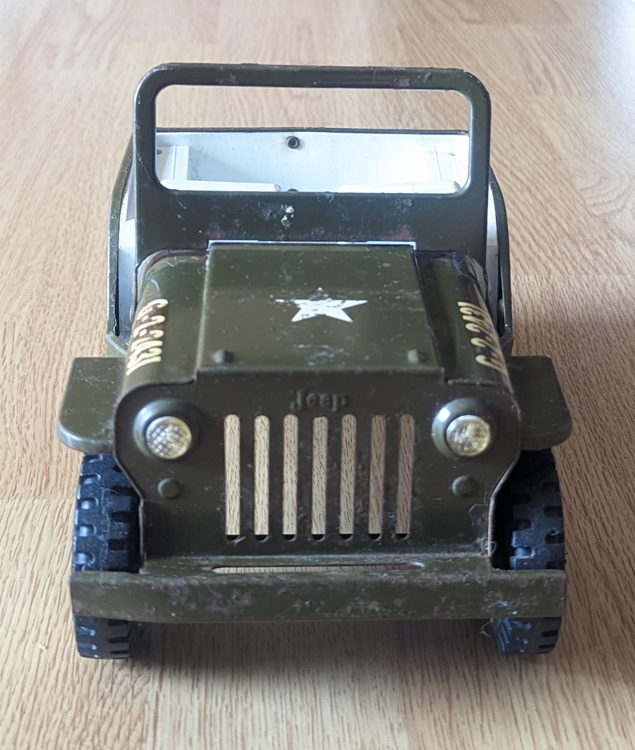 Tonka Military Army Toy Green Jeep G22431 Vintage Metal *READ - Etsy