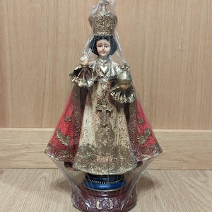 Filipinas Sto Niño Jesús Imagen Figura Religiosa Estatua 13"T *LEER