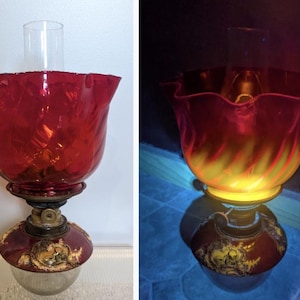 Amberina Fairy Lamp Shade - Etsy