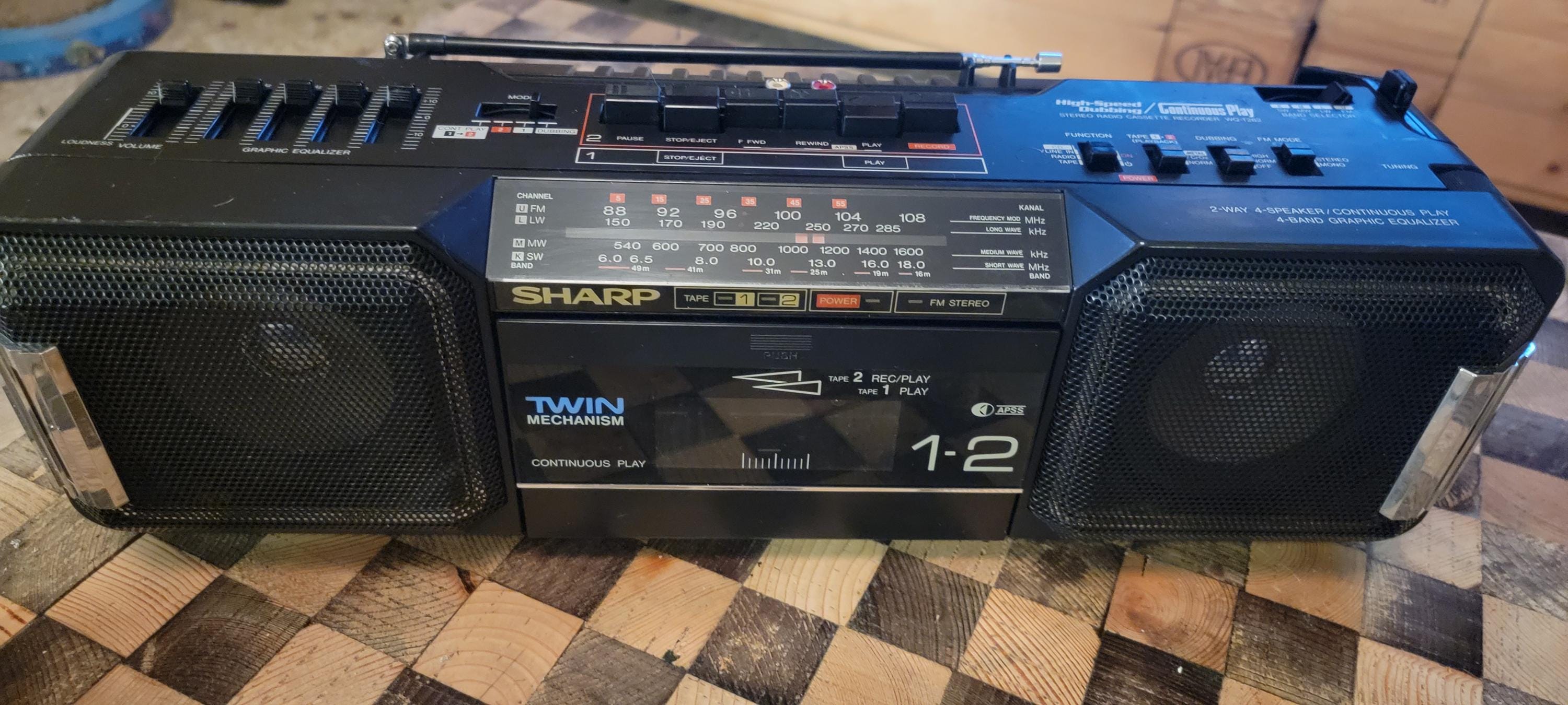 セール★RADIOHEAD ボックス・セット　限定USB Sharp WQ-267z (bk) vintage boombox Japan | eBay