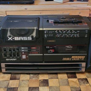 SHARP - T.T SHARP WQ-T354H Fully Restored. Getoblaster!! - Etsy