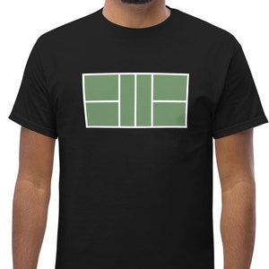 Pickleball Shirt, Unisex Pickleball Player Apparel, Green Pickleball Court, Perfect Gift for Pickleball Lovers, Coaches, and Enthusiasts