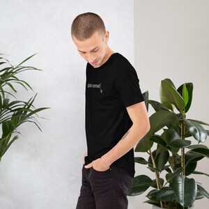 Digital Nomad Black T-Shirt – Tech Nerd & Geek Shirt for Remote Workers