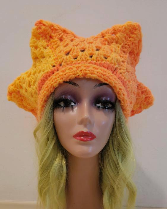 クラウンハットのかぎ針編みパターン、初心者向けチュートリアル、冬物