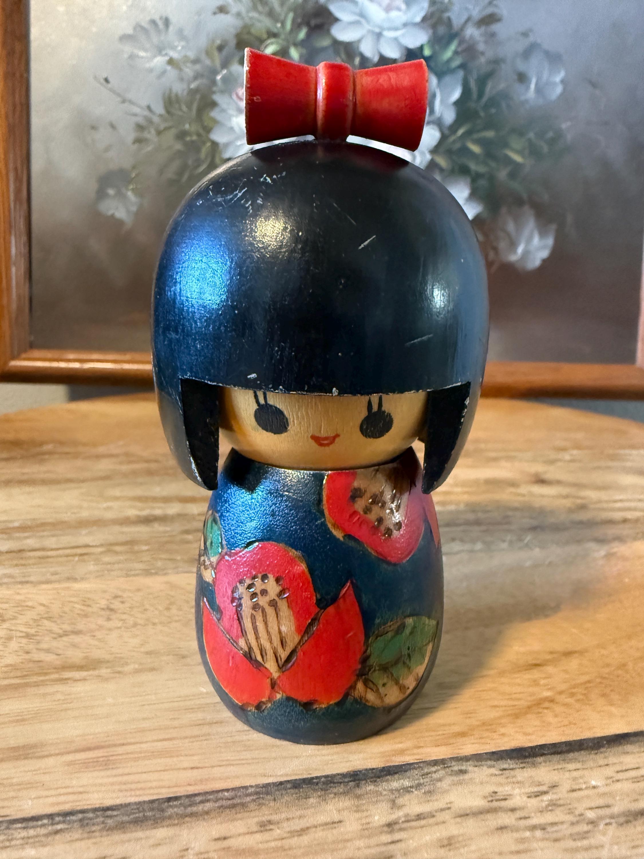Signed Kokeshi Dolls - Etsy