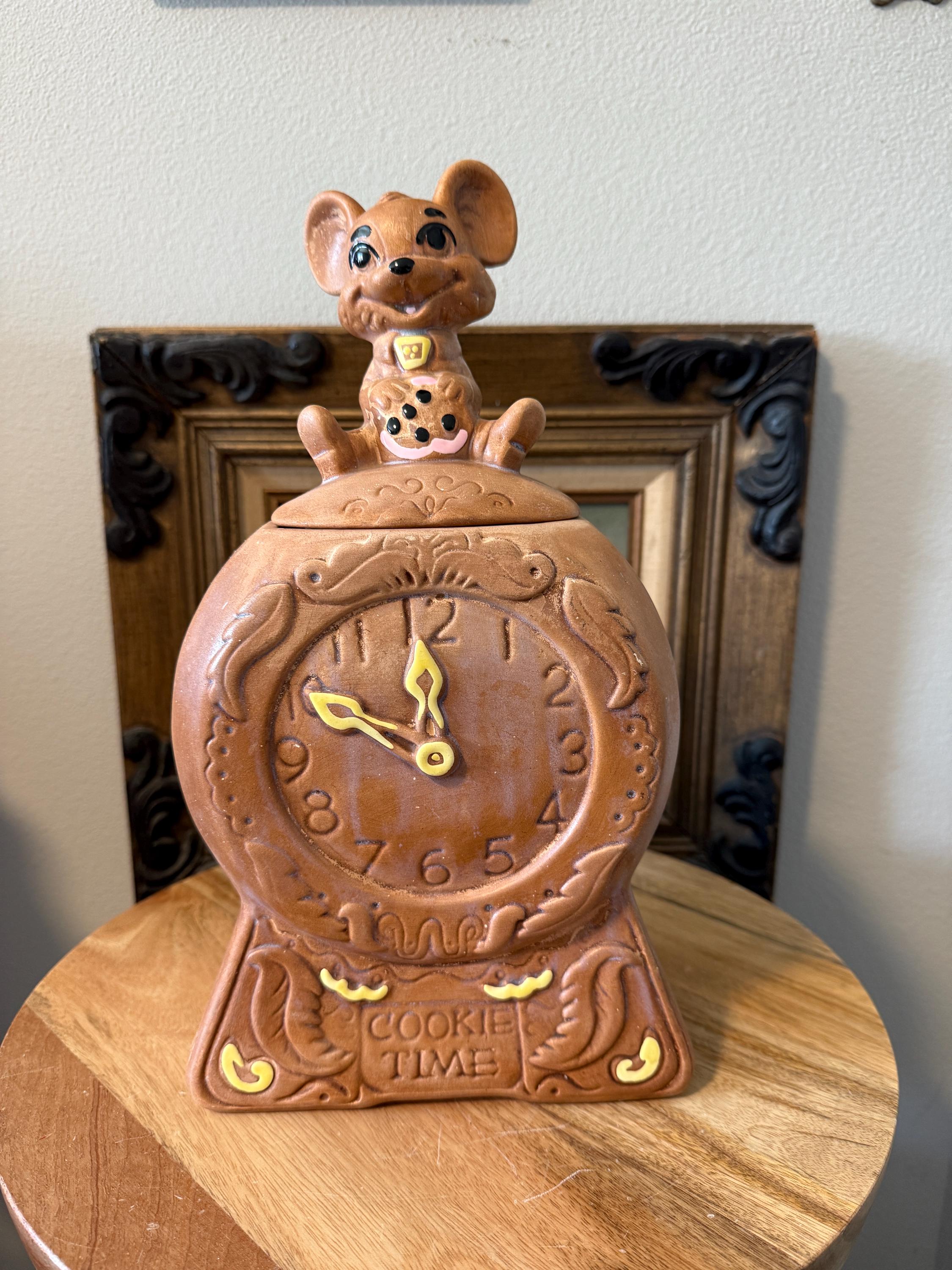 Vintage 1960s Twin Winton Mouse Cookie Jar: Collectible - Etsy