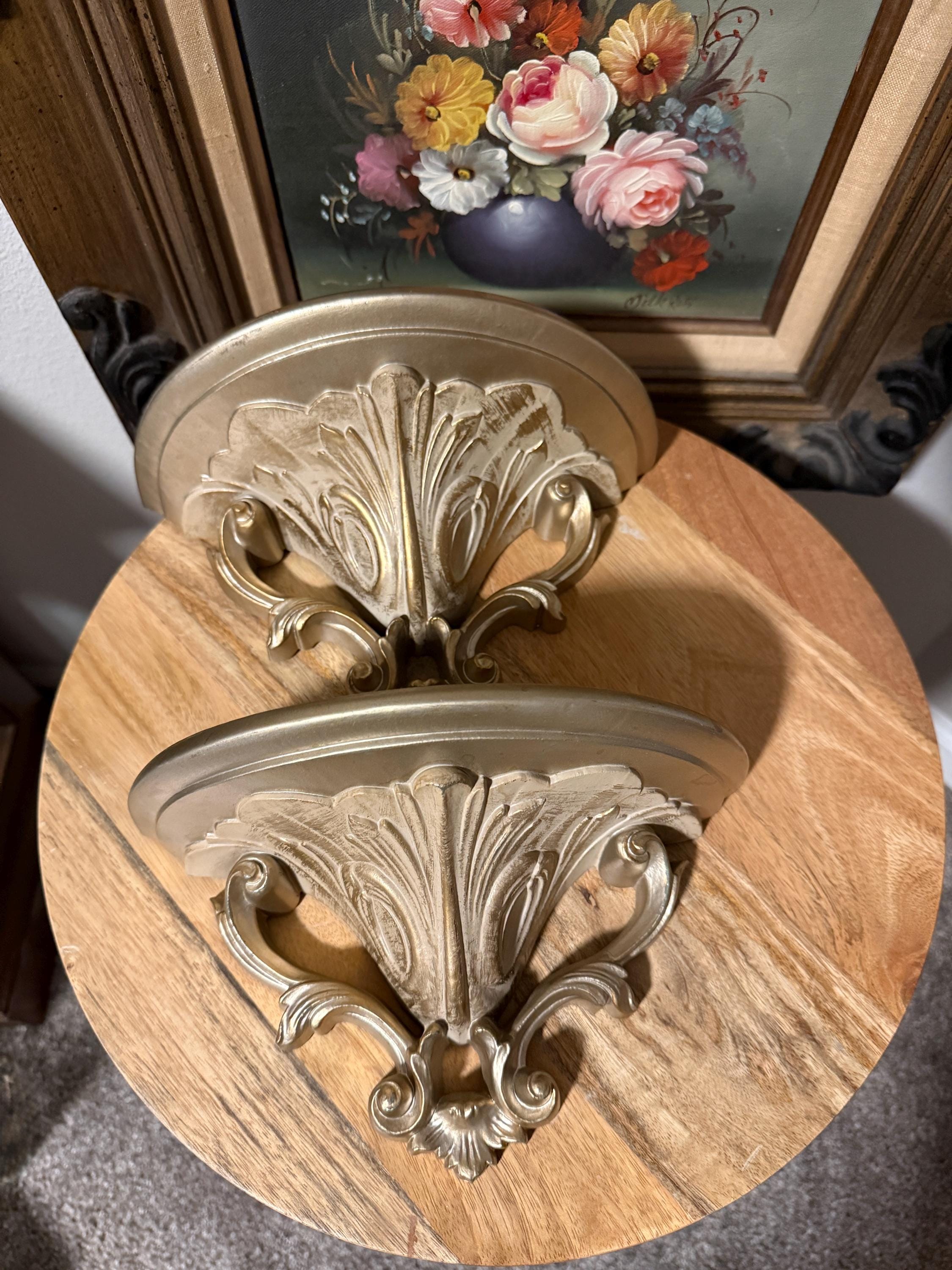 Hollywood Regency Shelves - Etsy
