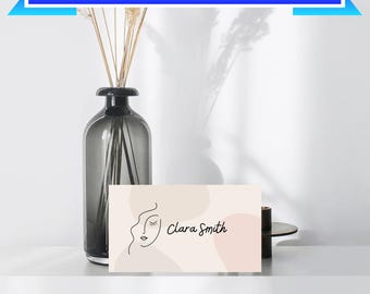 Anpassad visitkortsdesign – Personligt professionellt tryck, matt/blank/texturerad yta