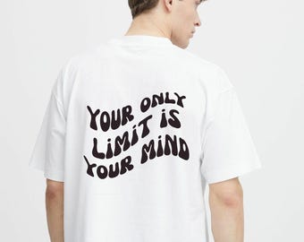 Elevate Your Style with Motivational Graphic Tee: Men's Relaxed Fit, Heavy Cotton