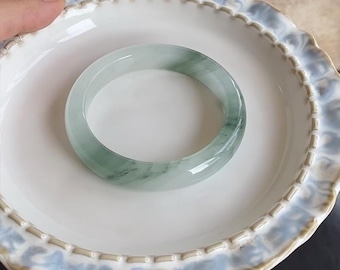 Natuurlijke jade armband voor dames | Echte groene jadeietsieraden | Armband van echt steen | Geschenk van elegantie en energie
