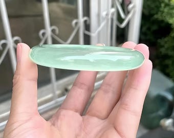 Echte natuurlijke jade armband voor dames – echte groene jadeietsteen, elegant cadeau voor geluk en vrede