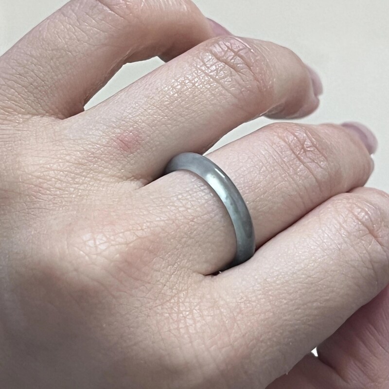 [Julie Vos] Portofino Stone Ring-White Jade main image 0