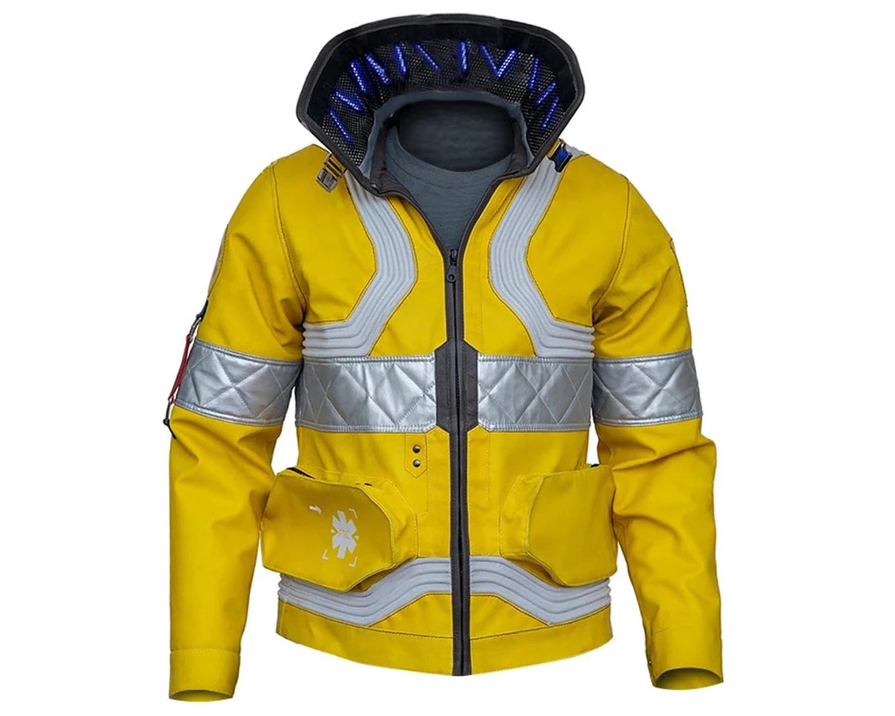 Neon Yellow Jacket Etsy Denmark